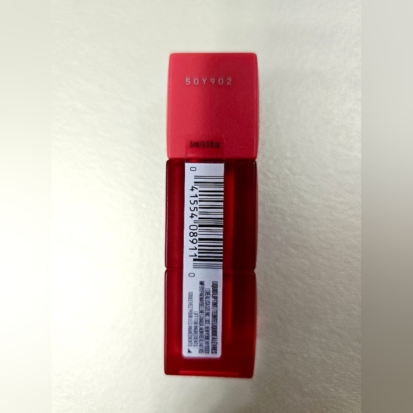 Maybelline Super Stay TeddyTint 25 Baby Tee Lipstick Lip Velvet - Picture 2 of 3